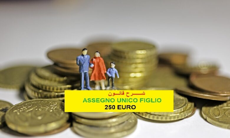 ASSEGNO UNICO FIGLIO